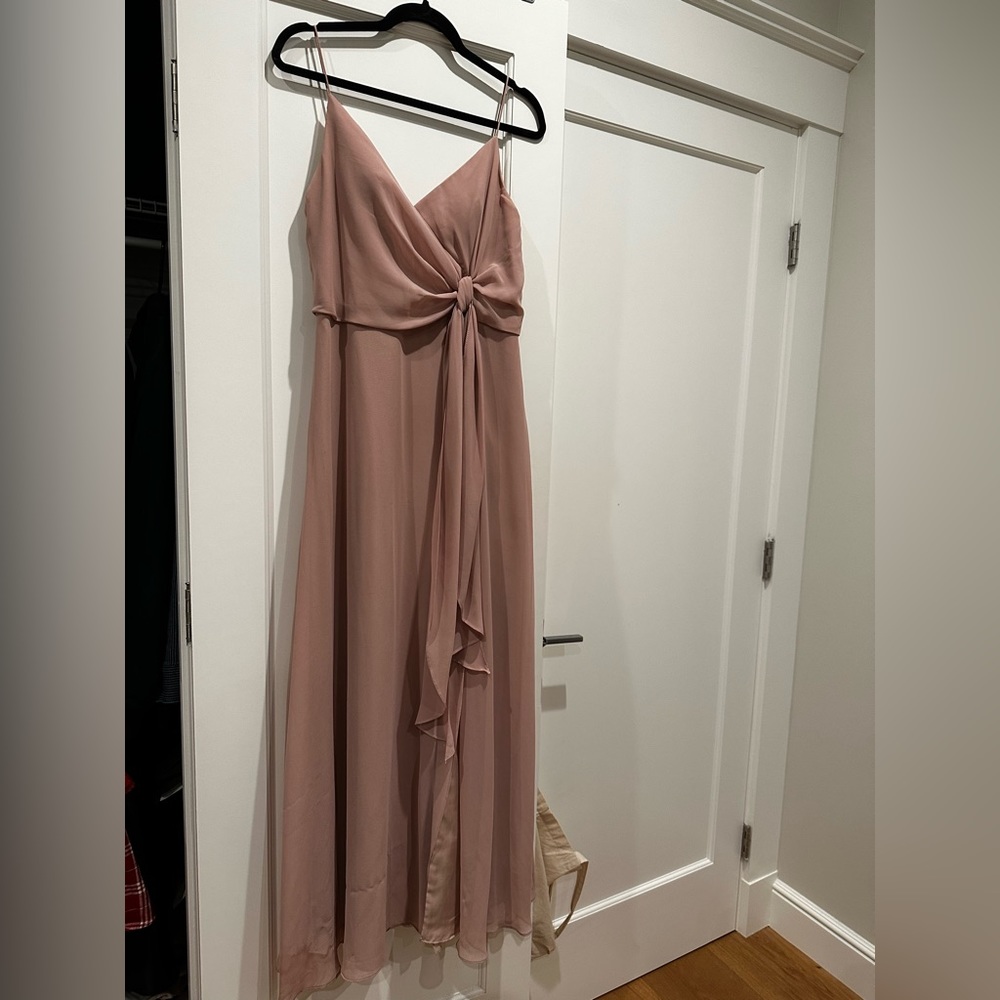 Jenny Yoo pink long gown size 10